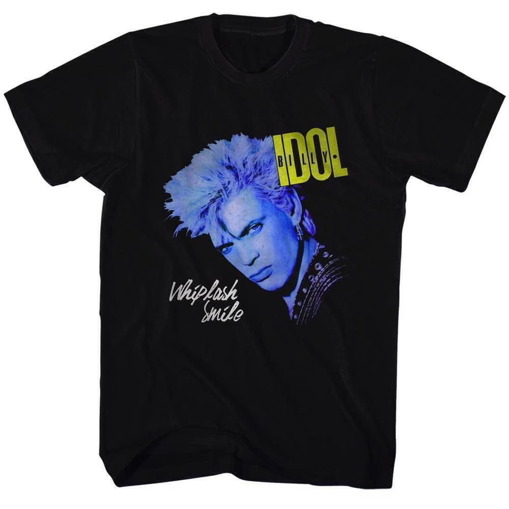 Billy Idol Whiplash Smile Punk Rock Album Art Unisex TShirt